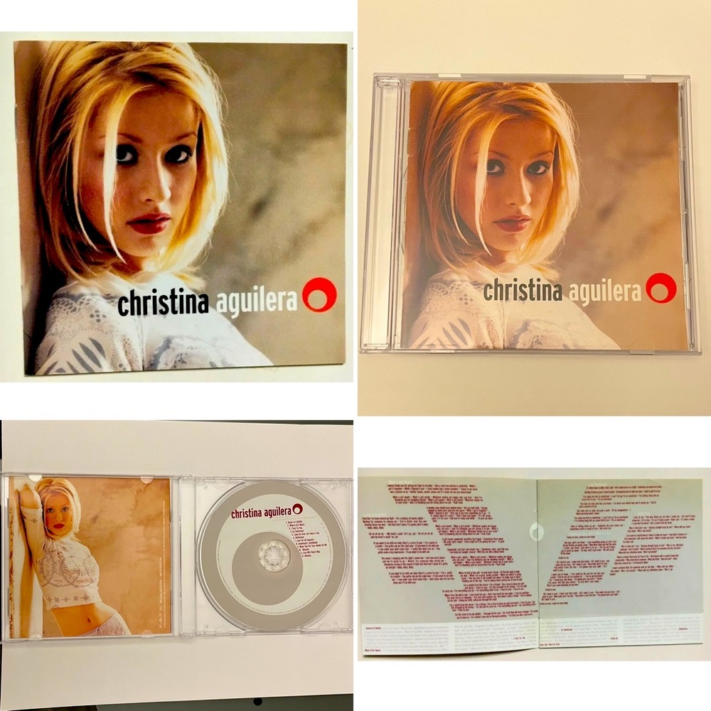 Christina Aguilera’s Debut Self Titled CD ,Pre-owned,12 songs ,1999